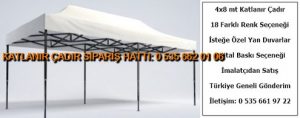 Gazebo Katlanır Çadır Portatif Tente